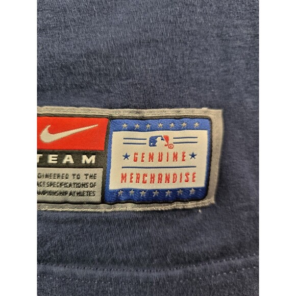 MLB St Louis Cardinals Shirt Mens Small Blue Crew Neck - Picture 3 of 6